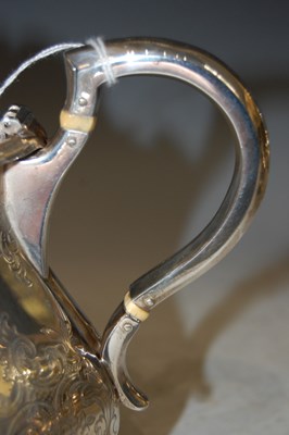 Lot 102 - A Victorian silver three-piece tea and coffee...