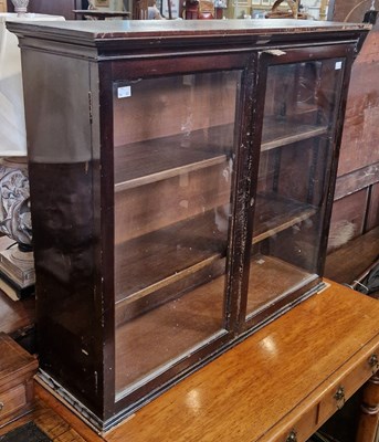 Lot 712 - A late 19th/early 20th century stained wood...