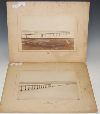 Lot 180 - J. Valentine, Dundee, Tay Railway Bridge...