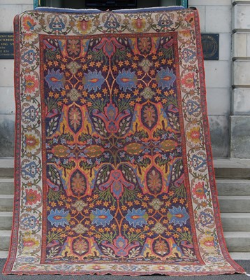 Lot 148 - A Persian Ziegler type carpet, early 20th...