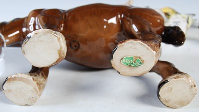 Lot 1 - A collection of eleven assorted Beswick animal...
