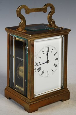 Lot 71 - Late 19th/early 20th century brass cased...