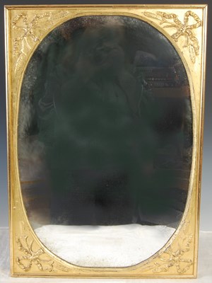 Lot 109 - A 19th century and later giltwood rectangular...