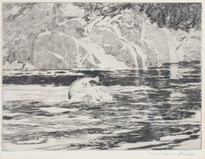 Lot 396 - Norman Wilkinson (1878-1971) The Leaping...