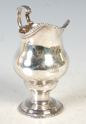 Lot 169 - An antique London silver cream jug, 11.5cm...