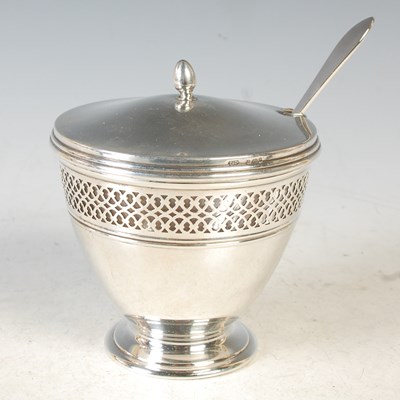Lot 183 - A Tiffany & Co sterling silver and clear glass...