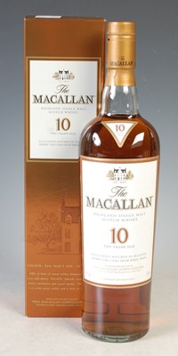 Lot 342 - A boxed bottle, The Macallan Highland Single...