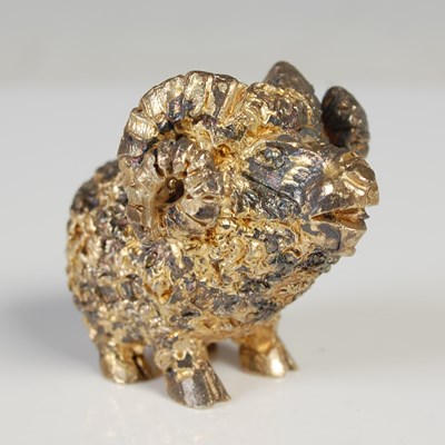 Lot 163 - Stuart Devlin, a silver gilt Zodiac model of...