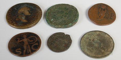 Lot 194 - A collection of six assorted Roman/ Romanesque...