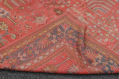 Lot 803 - A late 19th/ early 20th century madder ground...