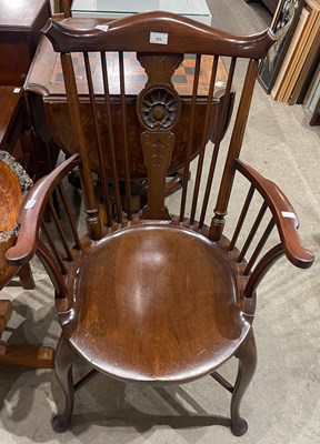 Lot 765 - A late 19th/ early 20th century mahogany...
