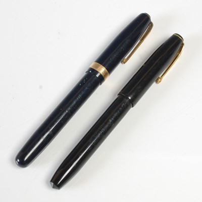 Lot 179 - Two vintage fountain pens, to include a...