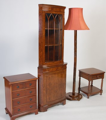 Lot 47 - A group of furniture, to include a walnut...