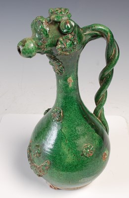 Lot 478 - A 19th century Ottoman Turkish Canakkala green...