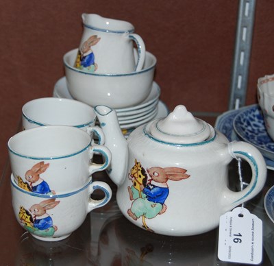 Lot 16 - An early 20th century children's nursery part...