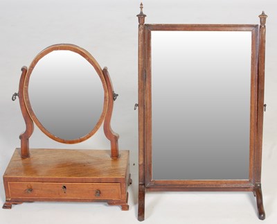 Lot 55 - A 19th century mahogany and boxwood lined...