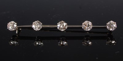 Lot 92 - An early 20th century white metal and five...