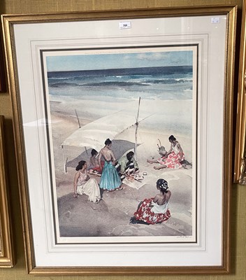 Lot 769 - After Sir William Russell Flint  
Beach scene...