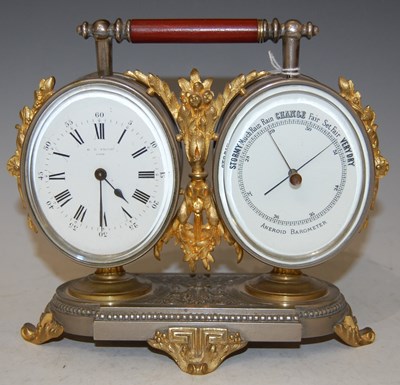 Lot 86 - A late 19th / early 20th century white metal...