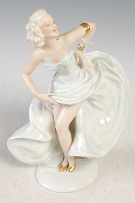 Lot 423 - A mid 20th century porcelain figure of a...
