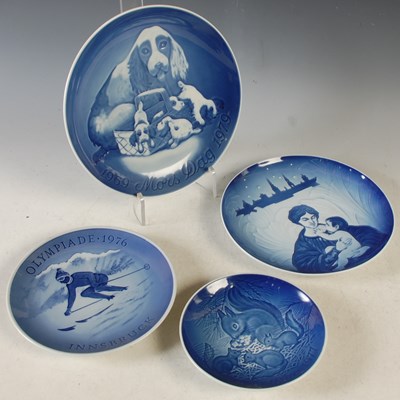 Lot 319 - A collection of assorted Royal Copenhagen blue...