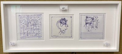 Lot 481 - Alan Davie (Scottish, 1920-2014) Untitled...