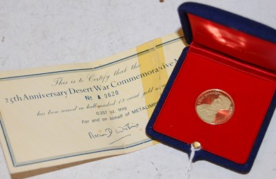 Lot 208 - A yellow metal Metalimport Limited 25th...