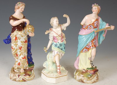 Lot 286 - A Derby porcelain figure of Air, modelled...