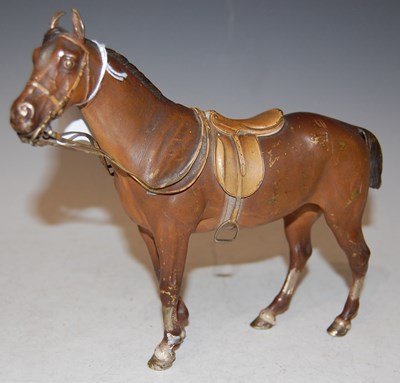 Lot 180B - Franz Bergman, an Austrian cold-painted bronze...