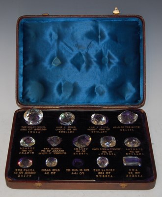 Lot 97B - A 19th century boxed specimen set of...