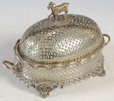 Lot 394 - A late 19th/ early 20th century electroplated...