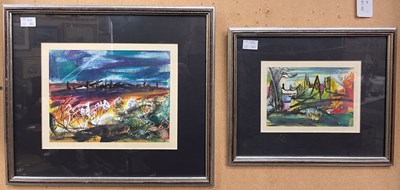 Lot 612 - Hamish B. Lawrie (1919-1987) Landscape...
