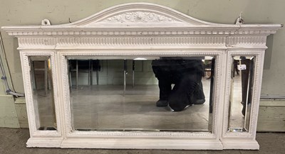Lot 632 - A late 19th century later white painted cast...