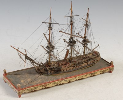 Lot 295A - A late 19th/early 20th century handmade model...
