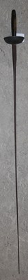 Lot 514A - A horn handled fencing foil