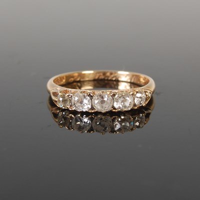 Lot 352 - A late 19th/ early 20th century yellow metal...