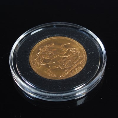 Lot 403 - A George V gold sovereign, dated 1920.