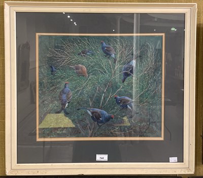 Lot 522 - Donald Watson (1918-2015) Blackcock...
