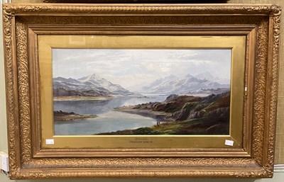 Lot 776 - Charles Leslie (1835-1890) Killarney oil on...