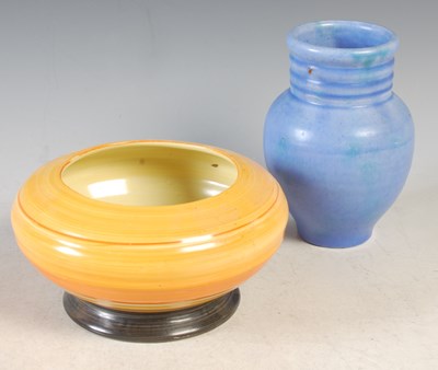 Lot 392 - A 20th century Shelly ceramic bowl decorated...