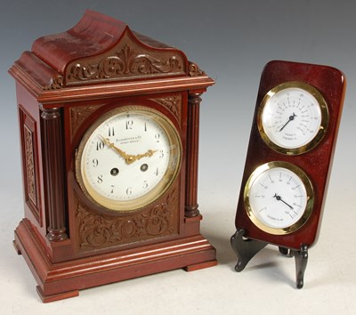 Lot 352 - A 19th century mantel clock by Elkington & Co.,...
