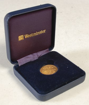 Lot 44 - A George IV gold sovereign dated 1821 in...