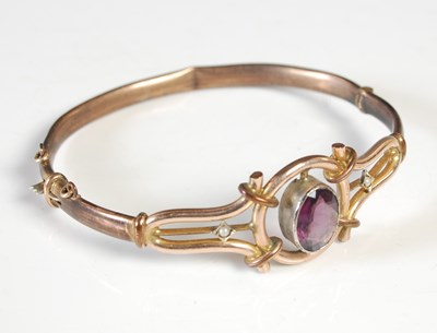 Lot 59 - A late 19th / early 20th century gold plated...