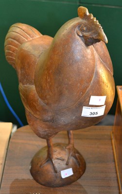 Lot 305 - Geraldine Knight (1932-2008), a bronze table...