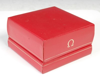 Lot 9 - A vintage ladies Omega 18ct gold bracelet...
