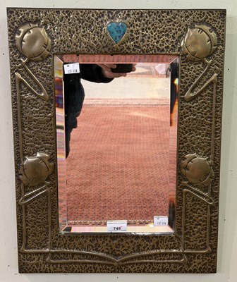 Lot 749 - An early 20th century Arts & Crafts wall...