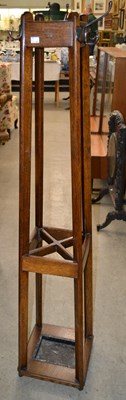 Lot 701 - An early 20th century Arts & Crafts style hall...