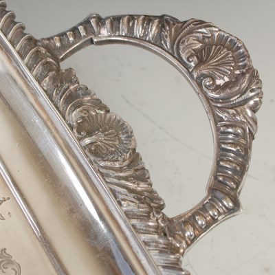 Lot 131 - A Victorian silver twin handled presentation...