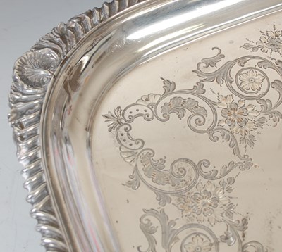 Lot 131 - A Victorian silver twin handled presentation...