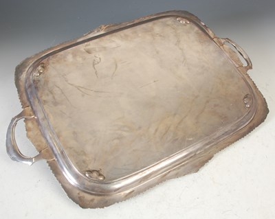Lot 131 - A Victorian silver twin handled presentation...